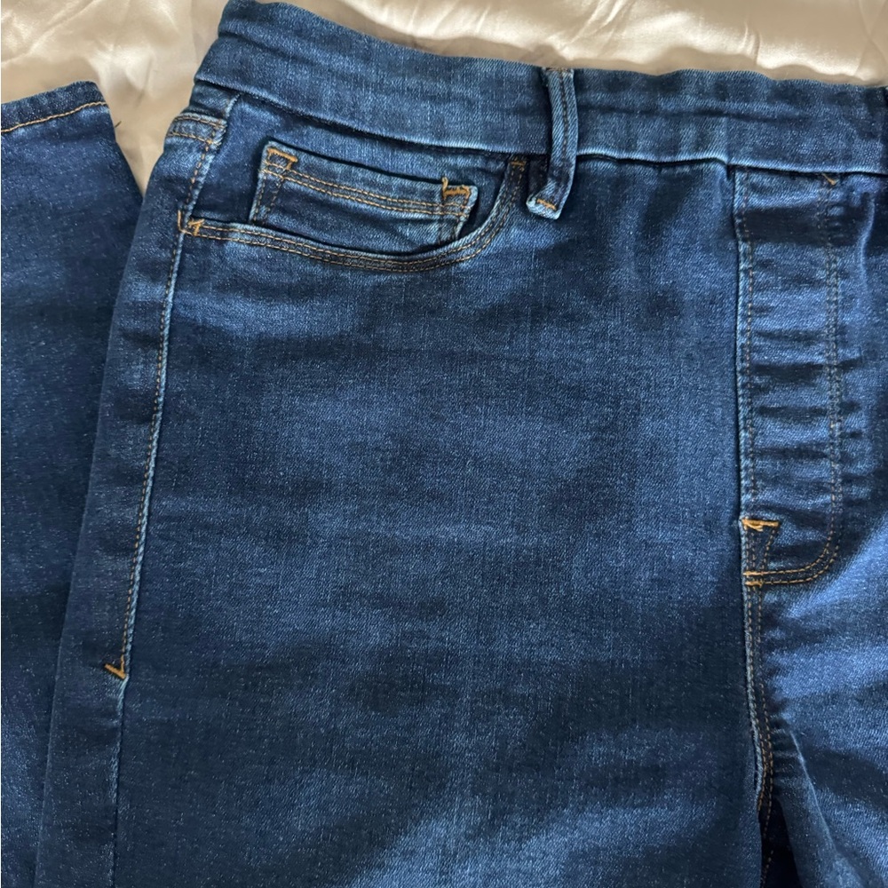 Good American pull on jeans Classic Blue Women's Jeans size large - Picture 6 of 11